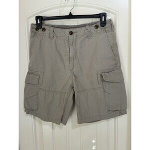 Polo Ralph Lauren Cargo Shorts Men Size 32 Light Olive Green Relaxed Fit